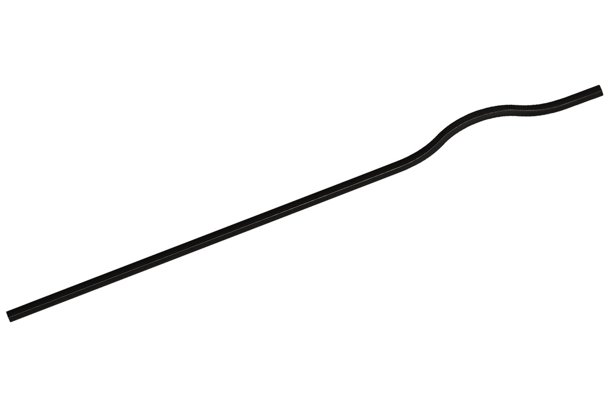 Ручка накладная Brave Long 992/1040 мм асимметричная