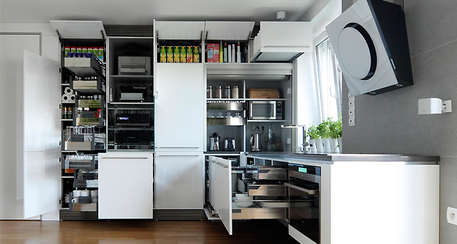 Дизайн интерьер кухни шкафы (80 фото)