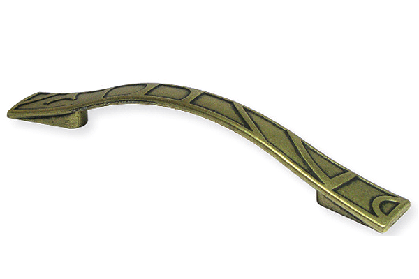 Ручка-скоба дуга изогнутая с асимметричным узором Gamet Arum
